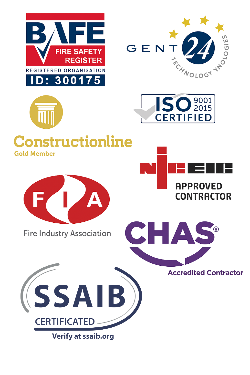the sites accreditations
